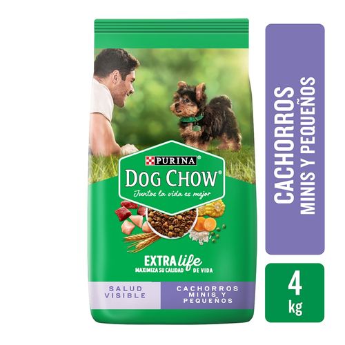 Alimento para perro Purina Dog Chow Cachorro minis y pequeños - 4 kg