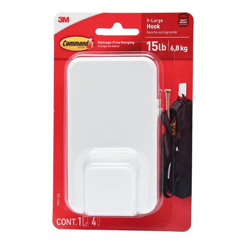 Gancho Command Blanco Gigante - 1 Ud