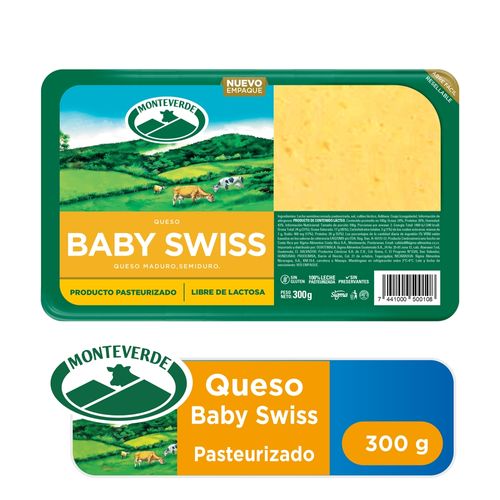 Queso Baby Swiss Monteverde - 300 g