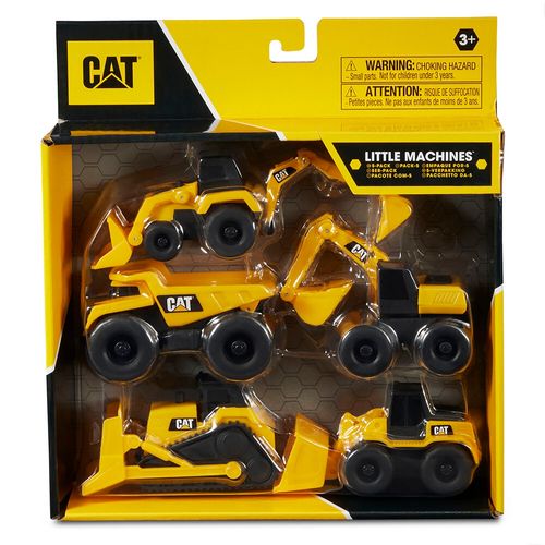 Vehículos Cat construcción mini pack - 5 Uds