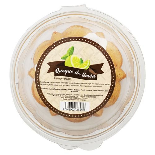 Martele Queque De Limón - 100 g