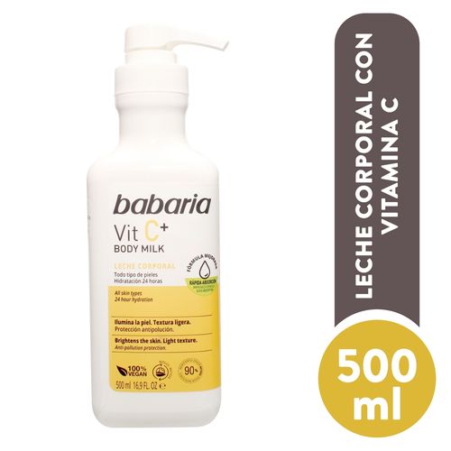 Leche Corporal Babaria con vitamina C - 500 ml