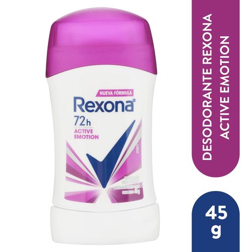 Desodorante Rexona Barra Dama Active Em - 45 g