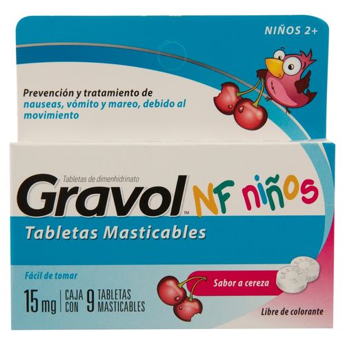 Gravol Cereza Ninos