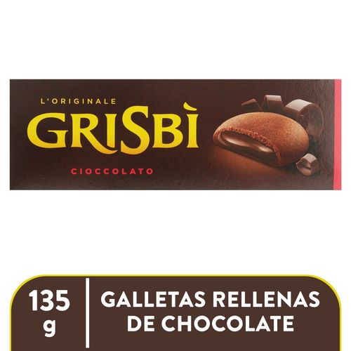 Galleta Grisbi relleno de chocolate - 135 g