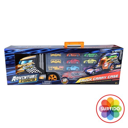 Camion Adventure Force transportador de vehículos