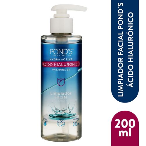 Ácido Hialurónico Pond's limpiador - 200 ml