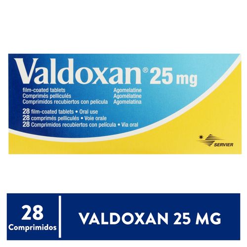 Valdoxan 25Mg 28 Comprimidos