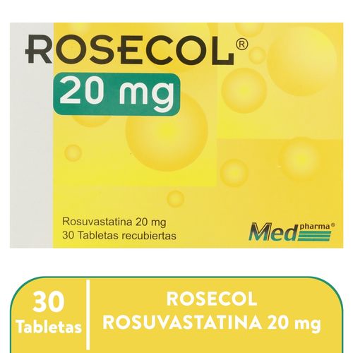 Medpharma Rosecol 20 Mg X 30 Tabea