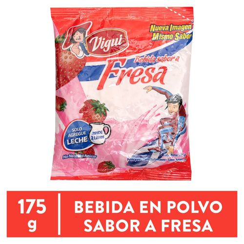 Bebida Vigui en folvo fresa - 175 g