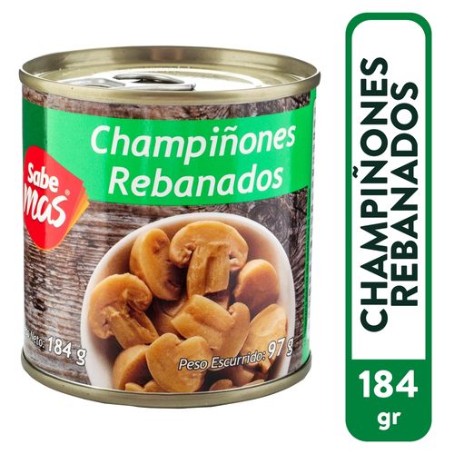 Hongos Champinon Sabemas Rebanados - 184 g
