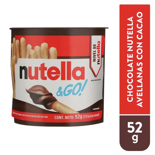 Crema Nutella avellana y cacao &go - 52 g