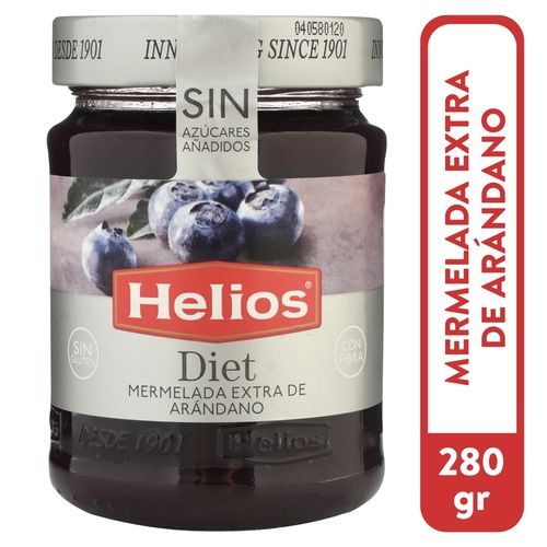 Mermelada Helios Diet Extra De Arándanos - 280 g