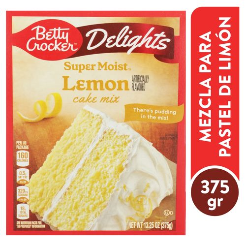 Mezcla Bettycrocker Pastel Limón - 375 g