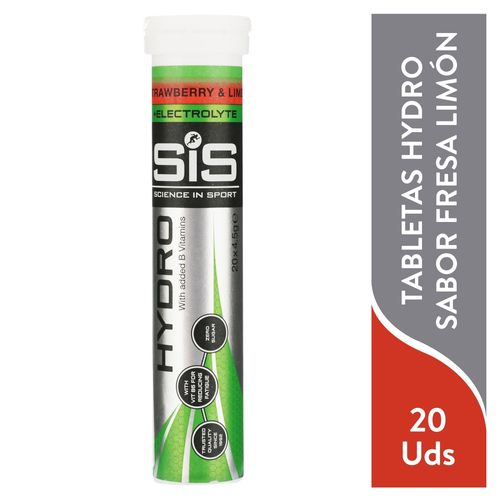 Sis Tabletas Hydro Fresa Limon 20ea