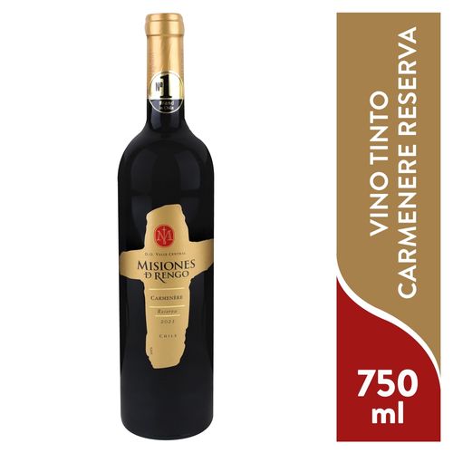Vino Misiones Rengo Reserva Carm 750 Ml