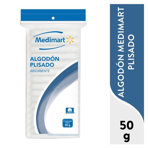 Algodón Medimart plisado - 50 g