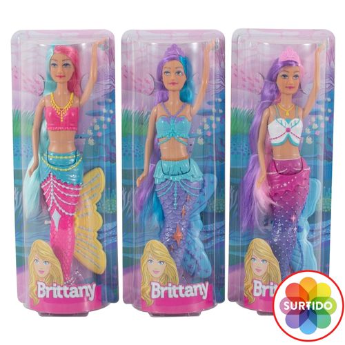 Muñeca Brittany sirena surtido