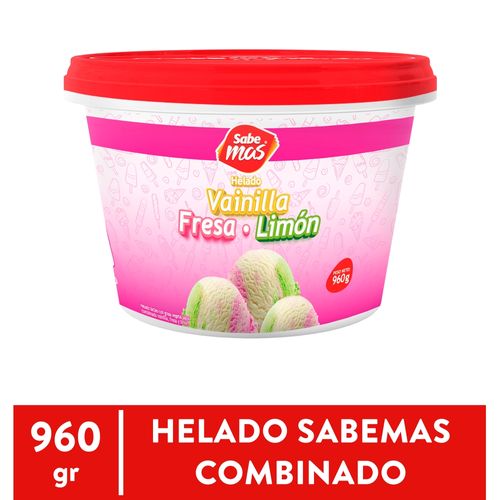 Helado Sabemas combinado - 960 g