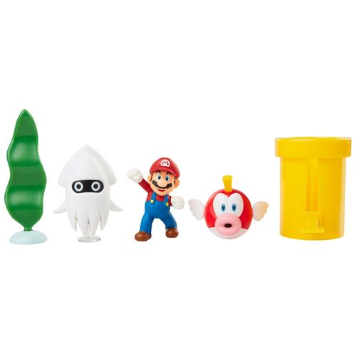Figuras Nintendo bajo del agua