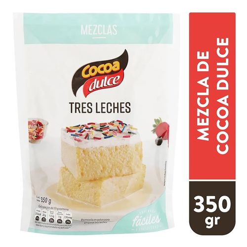 Premezcla Tres Leches Cocoa Dulce - 350 g
