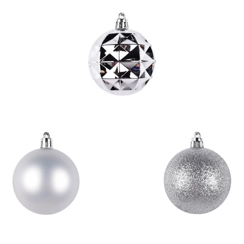 Esferas Árbol Holiday Time decorativas -6 uds/ 60 mm