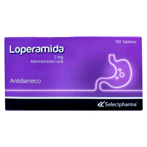 Loperamida Select Pharma 2 MG -1 tableta