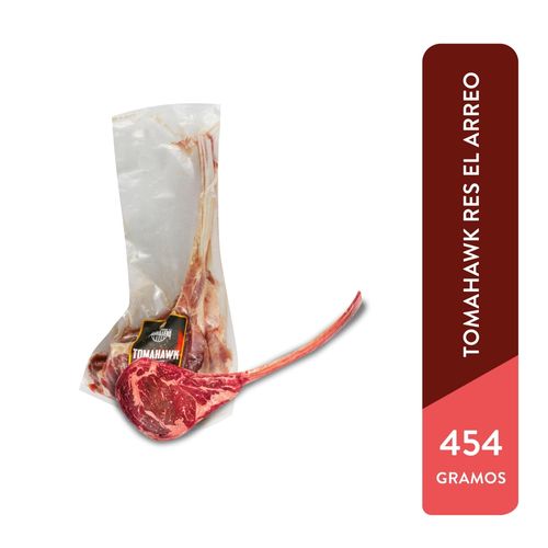 Tomahawk Res El Arreo Congelado Empacado, Precio indicado por Kilo