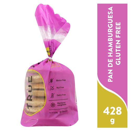 Pan Hamburguesa True Food Gluten Free - 428 g
