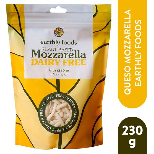 Queso Earthly Foods, Mozarella-230g