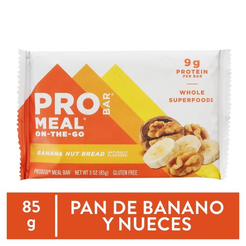 Pan Meal Nut Banano y Nueces - 85 g