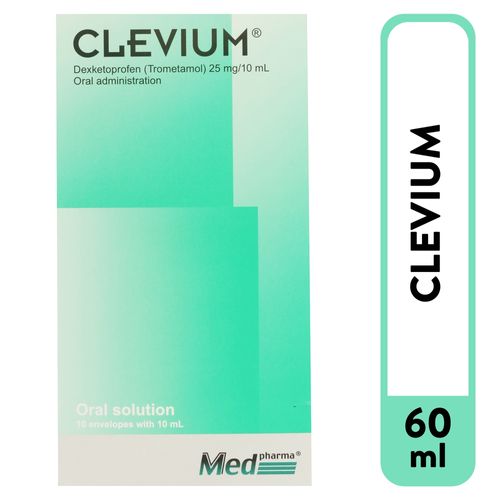 Clevium 25 Mg X 1 Sob Bebible