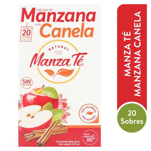 Té Manza Té manzana con canela 20 sobres - 26 g