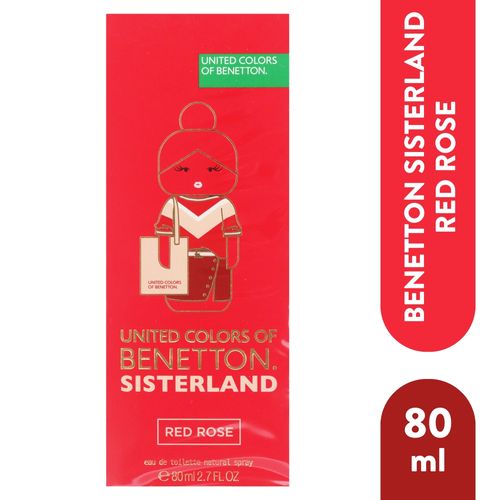 Perfume Sisterland Red Rose Bnt Edt 80ml