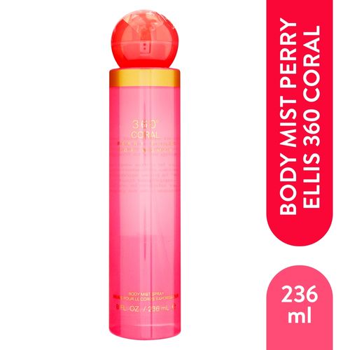 Body Mist Perry E 360 Coral Women 236ml