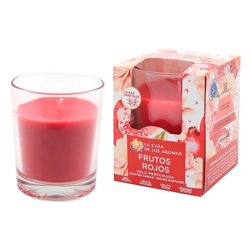 Ambie La Casa Aroma Vela .Rojos 140 Ml
