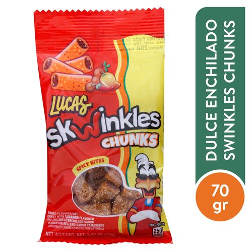 Skwinkles Lucas chunks spicy bites  - 70 g
