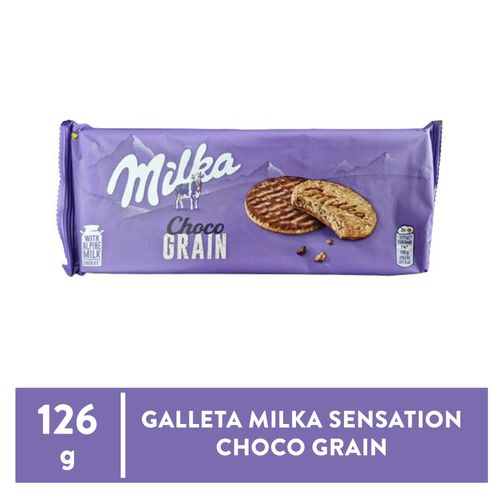 Galleta Milka sensation choco grain - 126 g