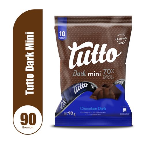 Choco Barra Navi Tutto Mini Dark - 90 g