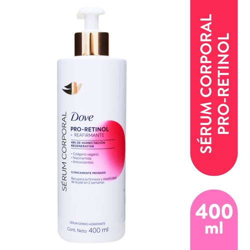 Sérum Dove corporal pro retinol más reafirmante - 400 ml