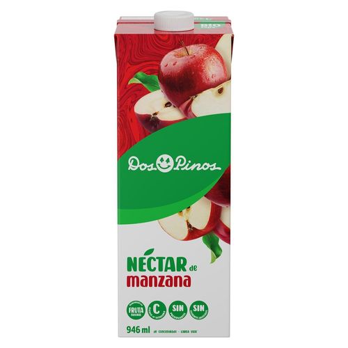 Nectar Dos Pinos Manzana Tetra - 946 ml