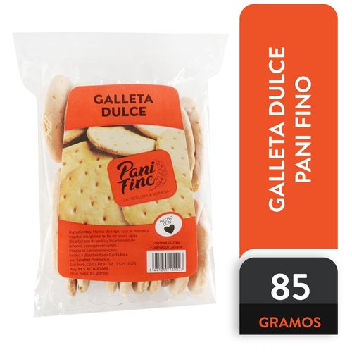Galleta Pani Fino dulce - 85 g
