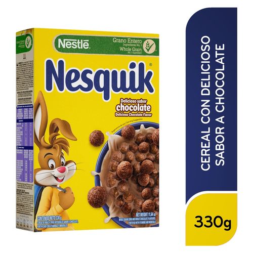 Cereal Nestlé Nesquik Chocolate Caja - 330 g