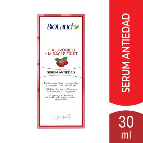 Suero Facial Bioland Ácido Hialurónico Antiedad - 30 ml