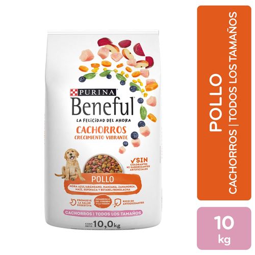 Alimento para cachorro Beneful sabor pollo - 10 kg
