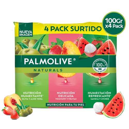 Jabón Palmolive Naturals Mixto - 400 g