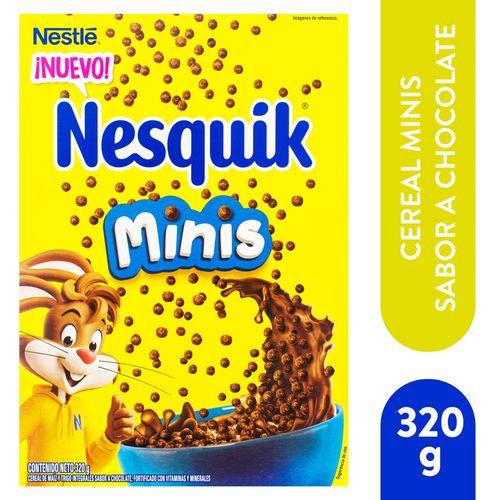 Cereal Nesquik Chocolate Minis - 320 g