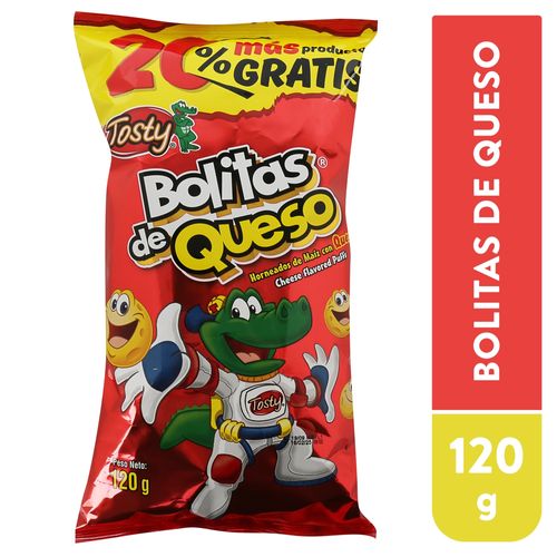 Bolita Queso Familiar Tosty 120g