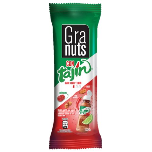 Mezcla Granuts de mani arándano y tajin - 45 g