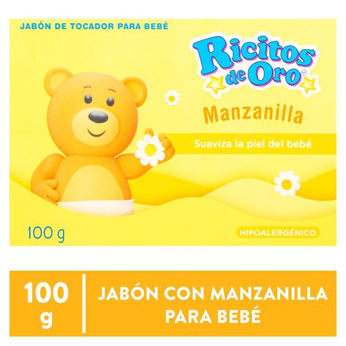 Jabón Ricitos De Oro Para Bebé Manzanilla -100gr